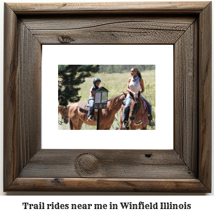 trail rides near me in Winfield, Illinois